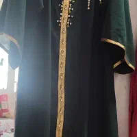 مانتو عبایی خنک نگین کاری شده