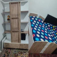 کمدوتخت خواب نوجوان درحدنو