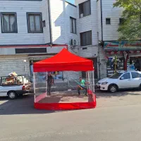 سایبان کمینگ مدل فیس استراکچر چادر جیگرکی