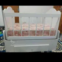 تخت خواب کودک و تشک نو