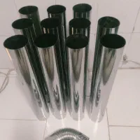 پکیج لوله دودکش استیل ۵۰ سانت قطر ۸ سانت