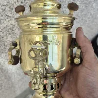 تولیدی سماور ذغالی نیم لیتری سطلی