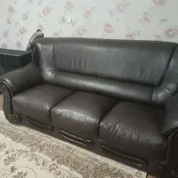 مبل راحتی چرم