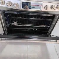 اجاق گاز فر تمام استیل در حد نو