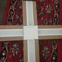 چراغ سقفی مدل چوبی لاینی
