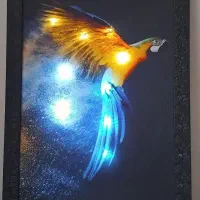 تابلو پرنده شب تاب