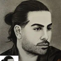 تابلو سیاه قلم