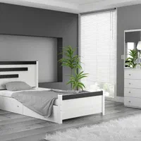 تخت*تخت خواب*تختخواب سه خط آپادانا ساده شیک*