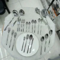 قاشق چنگال 30نفره استیل نگیر ورونا ایتالیارایموند