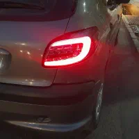 چراغ عقب  207  206