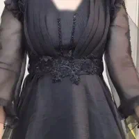 لباس کوتاه عروسکی مشکی