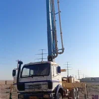 پمپ بتن شویینگ ۲۸ متری ماشین بنز
