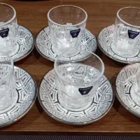استکان کوچیک شصتی فرانسه وبزرگ دسته دار