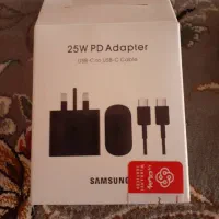شارژر 25 وات اصلی سامسونگ همراه کابل