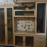 کمد ویترین دار MDF