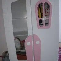 سرویس تخت و کمد دخترانه، مدل کلبه