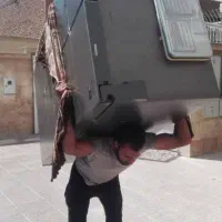 کارگر تنها ویژه اسباب کشی و حمل تخصصی یخچال ساید