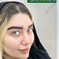 کاشت ابرو دائمی طبیعی بدون جراحی میکرو کاشت