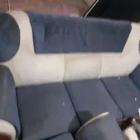 یک دست مبل۷نفره ، بوفه شیشه ای