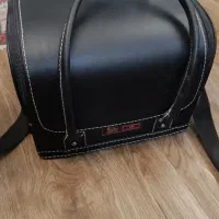 کیف چرم تاتو یا مژه + سوزن تاتو