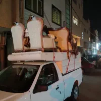 وانت بار،وانت تلفنی باربری(کف صاف) با کارگر ماهر