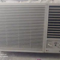 کولر گازی پنجره ای موتور بزرگ در حد نو