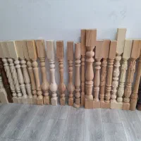 نرده چوبی 7 در 7 در 80 فقط 440هزار تومان عمده خرده