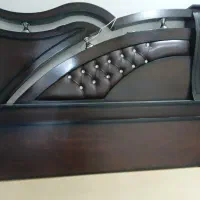 تخت دونفره  چوبی شیک