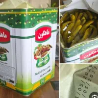 خیارشور حلب و دبه ۱۷کیلو/عمده