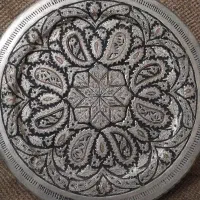 سینی دیواری تمام مس