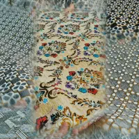 پارچه رو بالشتی و روپشتی شانل زرکدار