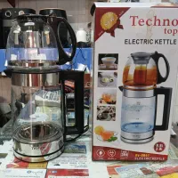 چای ساز روهمی شیشه ای تکنو چایساز شیشه ای برقی