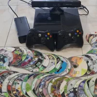 ۷۰ بازی + کینکت + دسته Xbox 360 + ۲