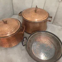 سرویس ۵ پارچه مسی