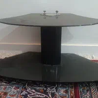 میز تلویزیون شیشه ای