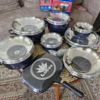 سرویس قابلمه چدن ۲۷ پارچه