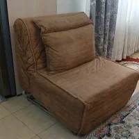 مبل فلزی تختشو تک نفره
