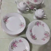 سرویس چینی و چینی با سوپ خوری جدا