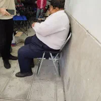 صندلی تاشو با استقامت 200 کیلو تست شده تولیدی