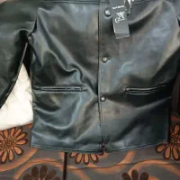 کاپشن چرم مردانه نو نو فقط برای پرو تن خورده