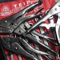 انبرقفلی و دست آچار آمریکایی و جعبه بکس آلمانی