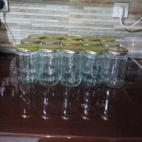 شیشه نگهدارنده ترشی خیارشور مربا آبلیمو قهوه خوری