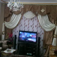 پرده سلطنتی پذیرایی و اشپزخانه و اتاق خواب|پرده، رانر، رومیزی|اسلام‌شهر, |دیوار