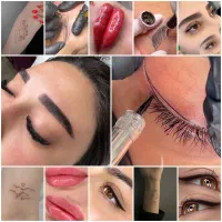 میکرووخط چشم وین مژه وشید لب