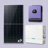 برق خورشیدی/ پکیج خانگی 6 کیلووات