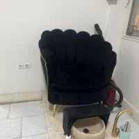 صندلی پدیکور و تخت مژه