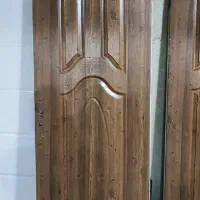 درب  چوبی حمام و دستشویی