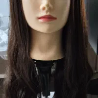 کله مانکن سالم و بدون مواد ک روی مو خورده باشه