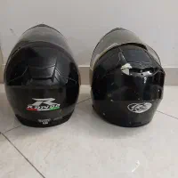 ۲عدد کلاه کاسکت فک متحرک