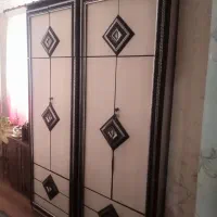 کمد چهار در  دو عدد ام دی آف و بخاری